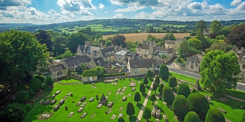 Painswick and its churchyard
