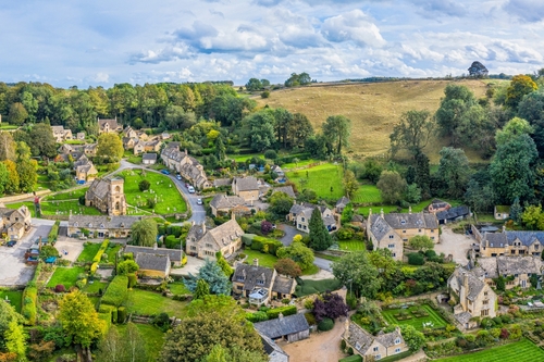 Snowshill village in the Cotswolds